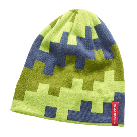 Helly Hansen Mission Beanie - Desenli Yeşil Bere için detaylar