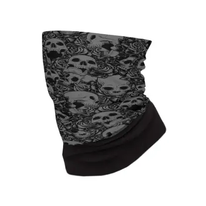 Skulls/Black - Polar Bandana resmi