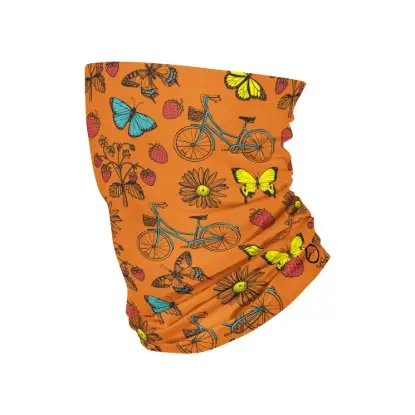 Bicycles&Butterflies Orange Bandana resmi