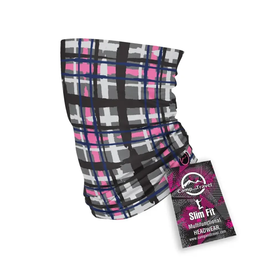 Slim-Fit Checker Pink Bandana resmi