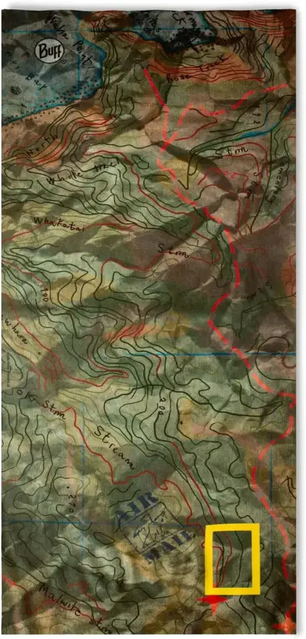 Anawhata Khaki - National Geographic™ Buff® resmi