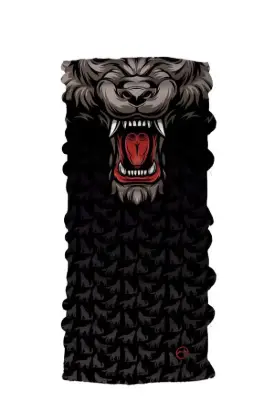 Wolf Mask Black Bandana resmi