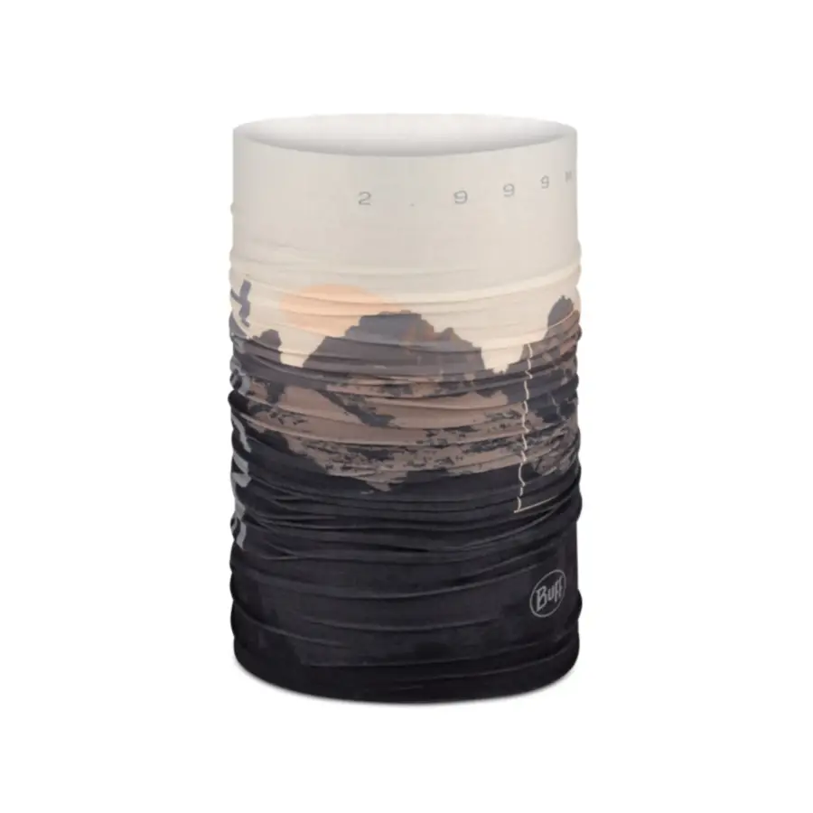 Tre Cime Peak Dark Brown - Original Ecostretch Buff®