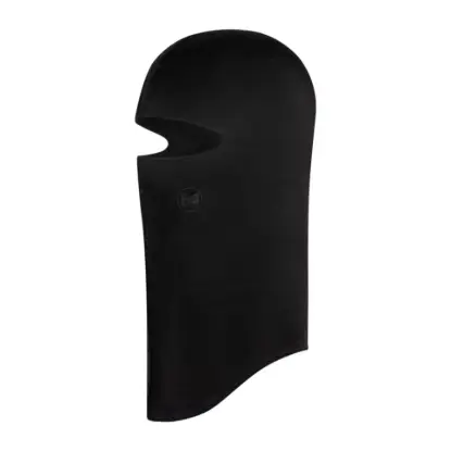 Solid Black - Merino Lightweight Balaklava Buff®