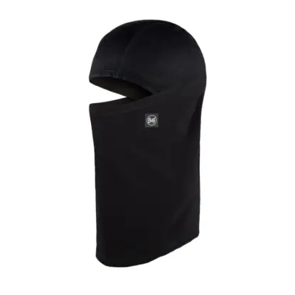 Solid Black - Tech Fleece Hinged Balaklava Buff®