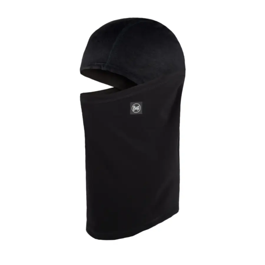Solid Black - Tech Fleece Hinged Balaklava Buff®