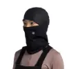 Solid Black - Tech Fleece Hinged Balaklava Buff®