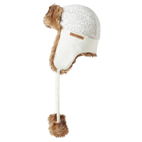 Helly Hansen W Bearfur - Kulaklıklı Şapka Beyaz için detaylar