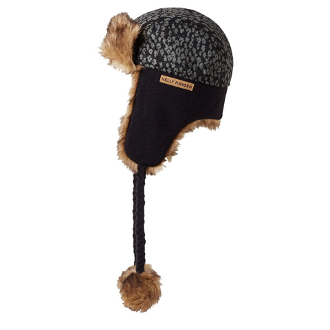 Helly Hansen W Bearfur - Kulaklıklı Şapka Siyah için detaylar