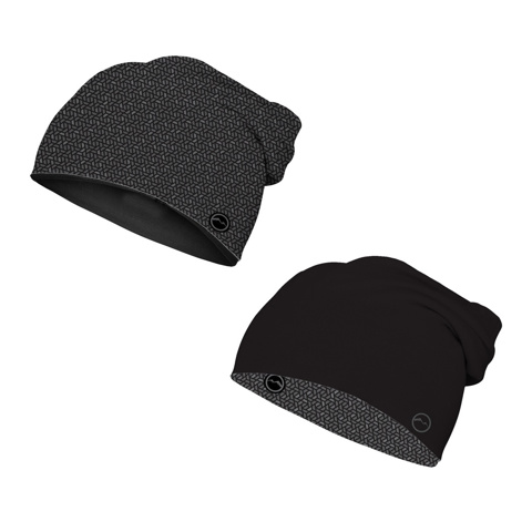 Blackgram/Solid Black Reversible Beanie - Microfiber Çift Taraflı Bere için detaylar