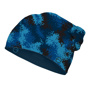 Pixel Blue Reversible Beanie - Microfiber Çift Taraflı Bere için detaylar