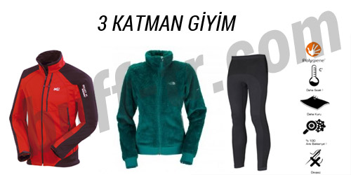 Dağcılıkta 3 Katman Giyim Sistemi