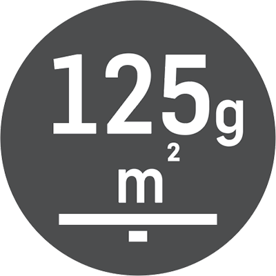 Lightweight 125g/m2